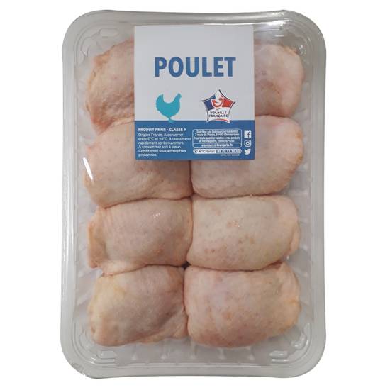 Haut de cuisses de poulet 1ER PRIX 1kg
