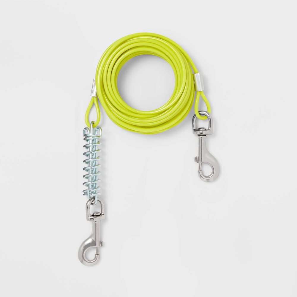 Boots & Barkley Heavyweight Cable Tie Out For Dogs 100 Lbs, 30 ft