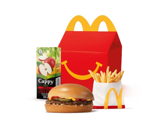 Happy Meal Hamburger