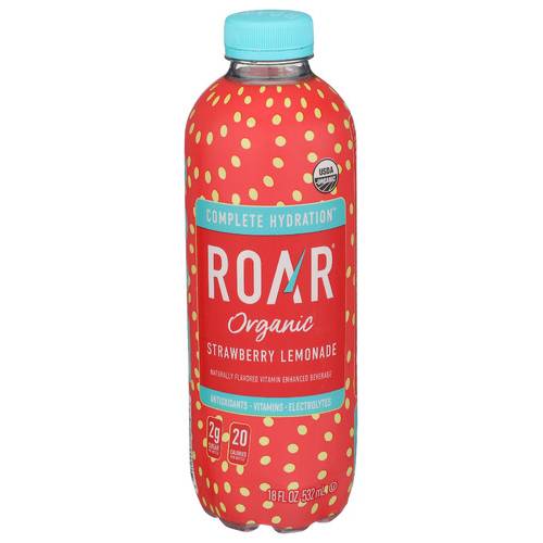 Roar Organic Strawberry Lemonade Flavored Water