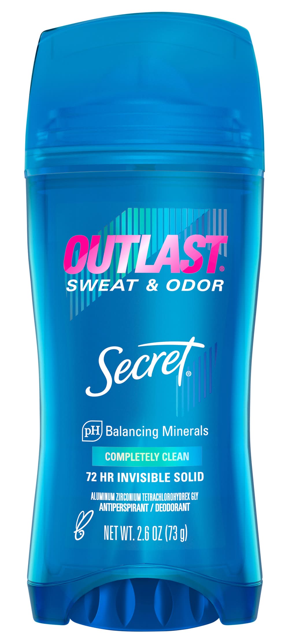 Secret Outlast Sweat & Odor Ph Balancing Minerals Antiperspirant (2.6 oz)