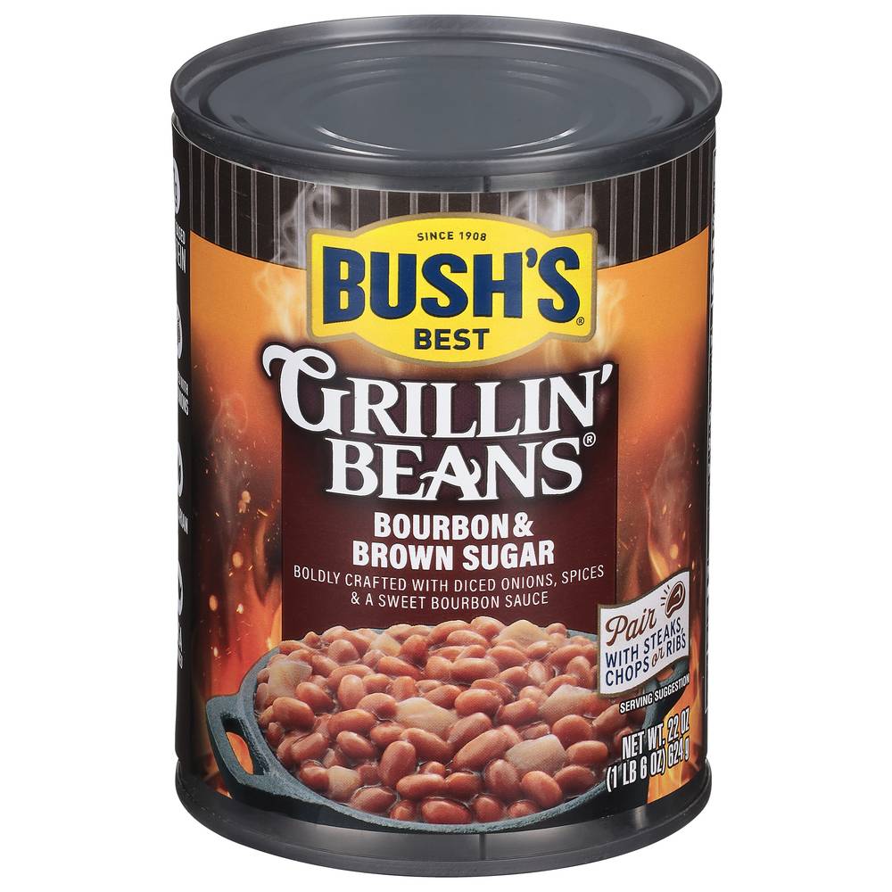 Bush’s Grillin' Beans Bourbon & Brown Sugar Grillin Beans