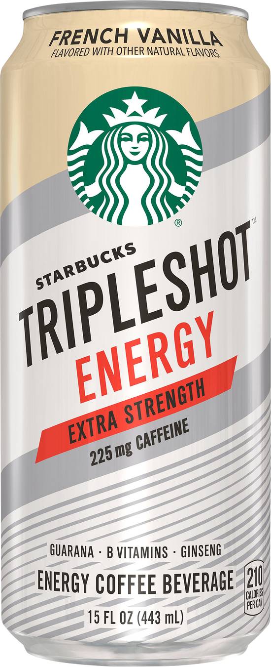 Starbucks Tripleshot Energy French Vanilla Coffee (15 fl oz)