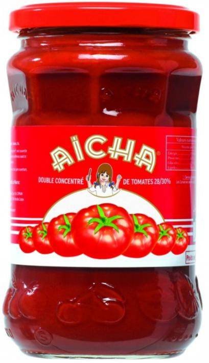 Aicha · Tomatoe paste - Pate de tomate (370 g - 370GR)