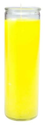 Continental Candle Jar Candle, Yellow (11.3 oz)