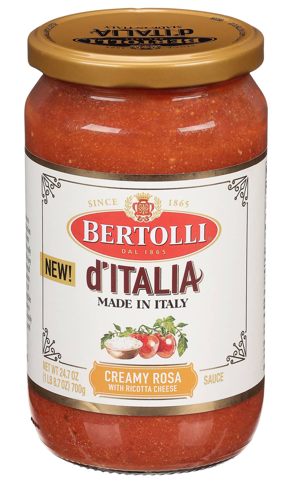 Bertolli D'italia Creamy Rosa With Ricotta Cheese Sauce (24.7 oz)