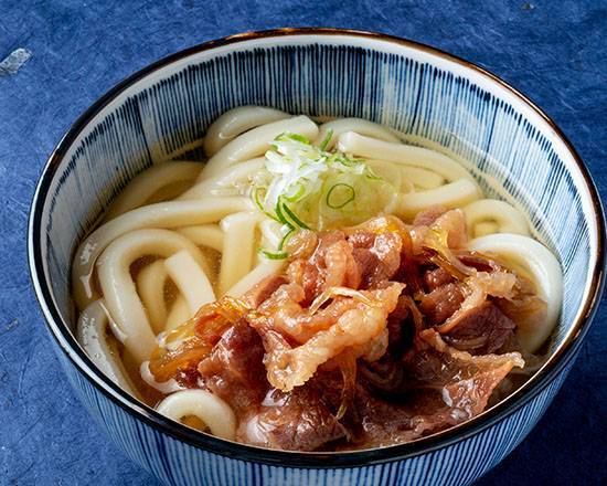 さぬき 肉かけうどん Sanuki Udon Noodle Soup with Meat