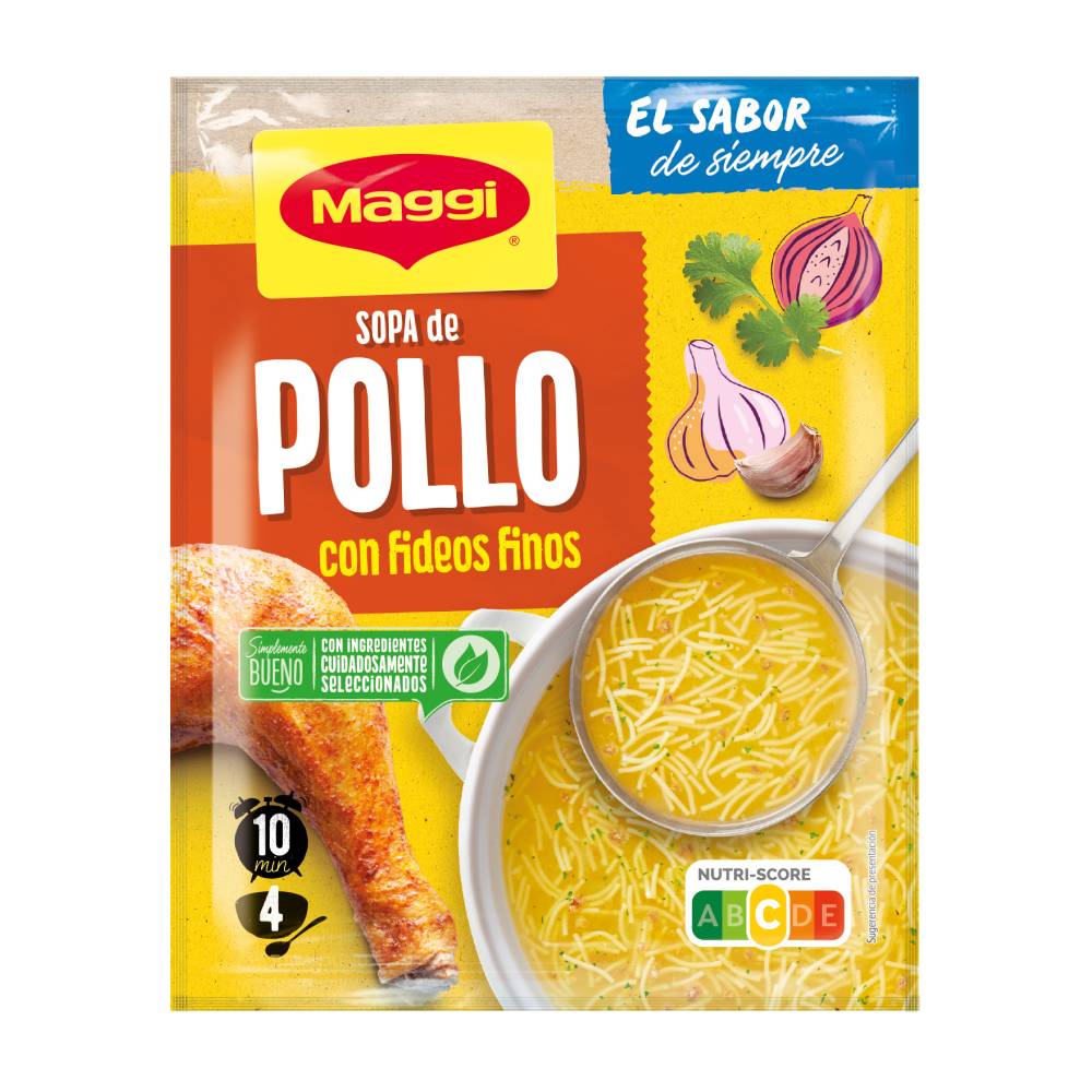 Sopa Maggi De Pollo 76Gr