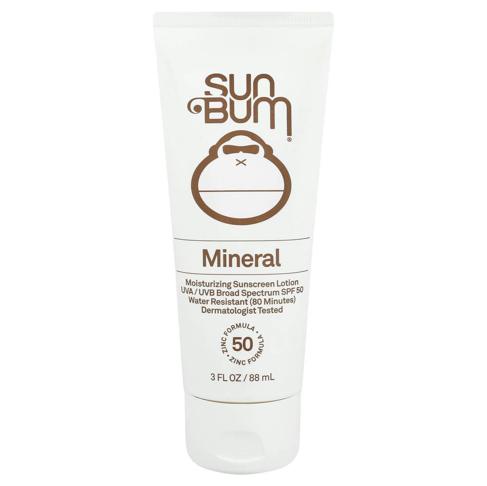 Sun Bum Mineral Spf 50 Sunscreen Lotion (3 fl oz)