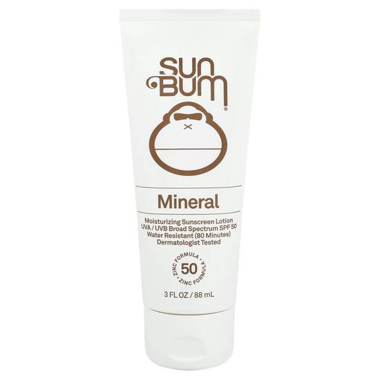 Sun Bum Mineral Spf 50 Sunscreen Lotion (3 fl oz)
