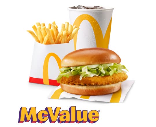 Junior Chicken McValue Meal [620-770 Cals]