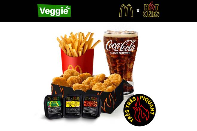 MAXI BEST OF™ 20 VEGGIE McPLANT® NUGGETS McDO x HOT ONES