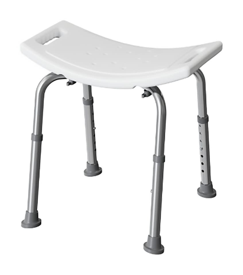 Project Source White Shower and bath stool