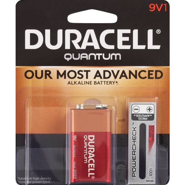 Duracell Quantum Batteries 9 Volt