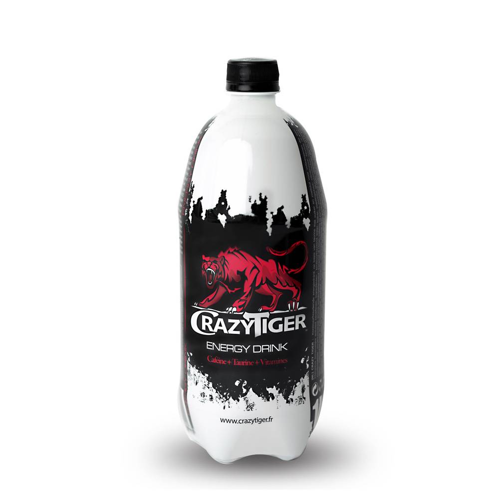 Crazy Tiger - Boisson énergisante (1 L)