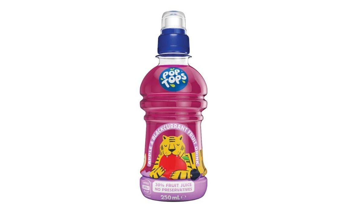 Pop Top Apple Blackcurrant 250mL