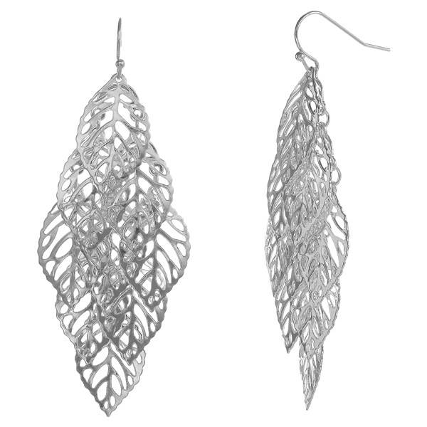 Ophelia Roe Leaf Kite Earrings