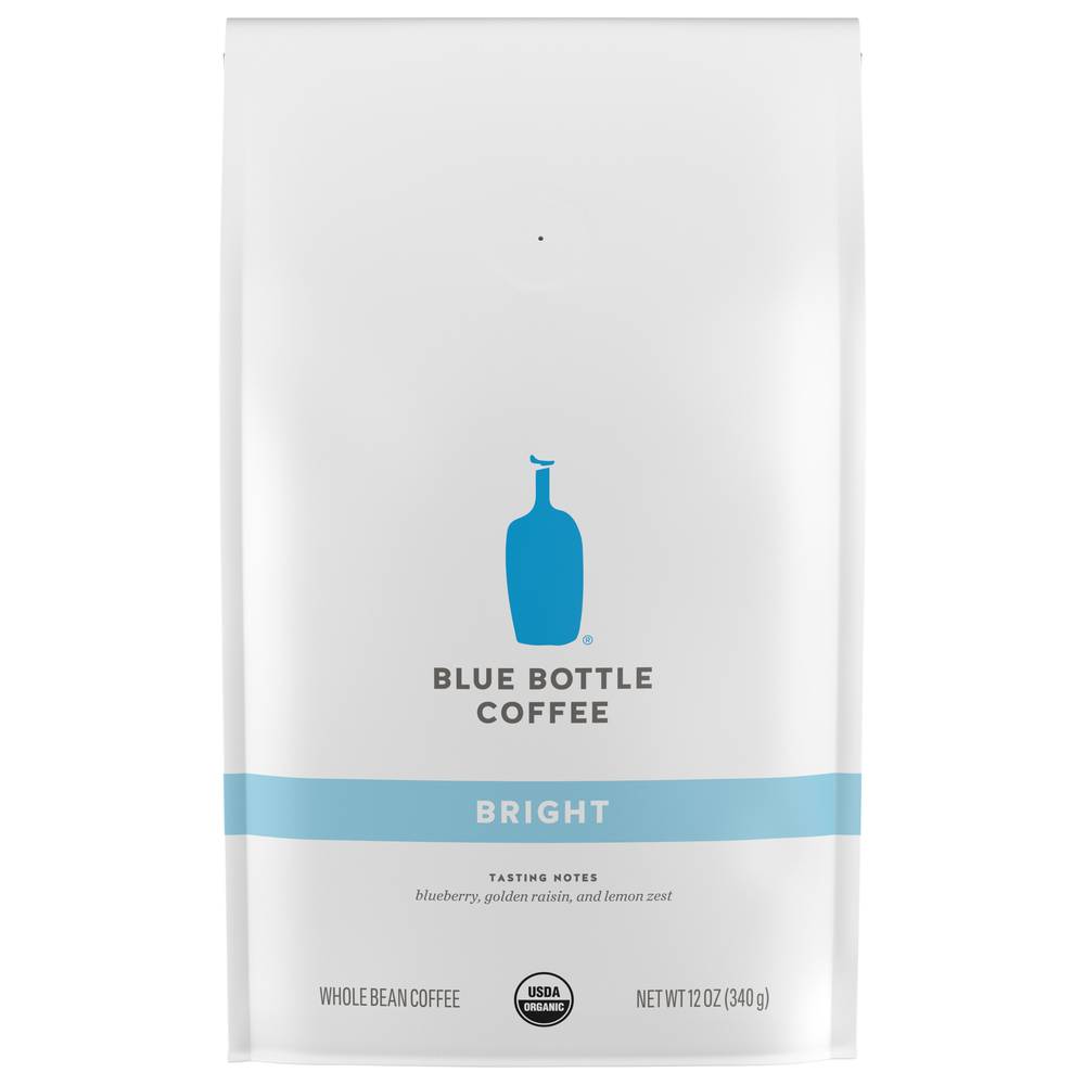 Blue Bottle Coffee Whole Bean Coffee, Bright (12 oz)