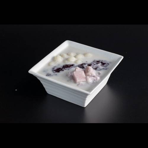 Taro Black Glutinous Rice with Pearl Delight 香芋黑糯米小丸子