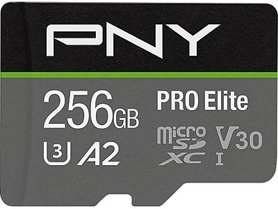 Pny Pro Elite 256gb Microsdxc Memory Card