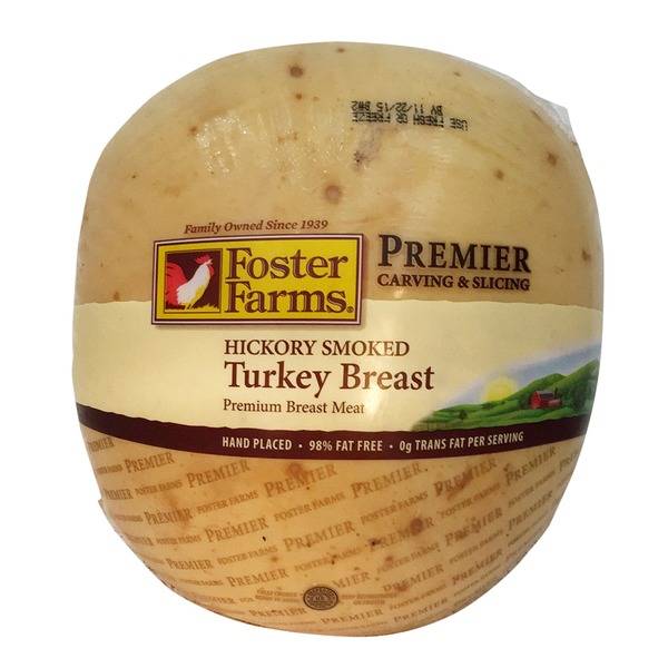 Foster Farms - Hickory Smoked Turkey Breast - 9 lbs avg, 2 per case (1 Unit per Case)