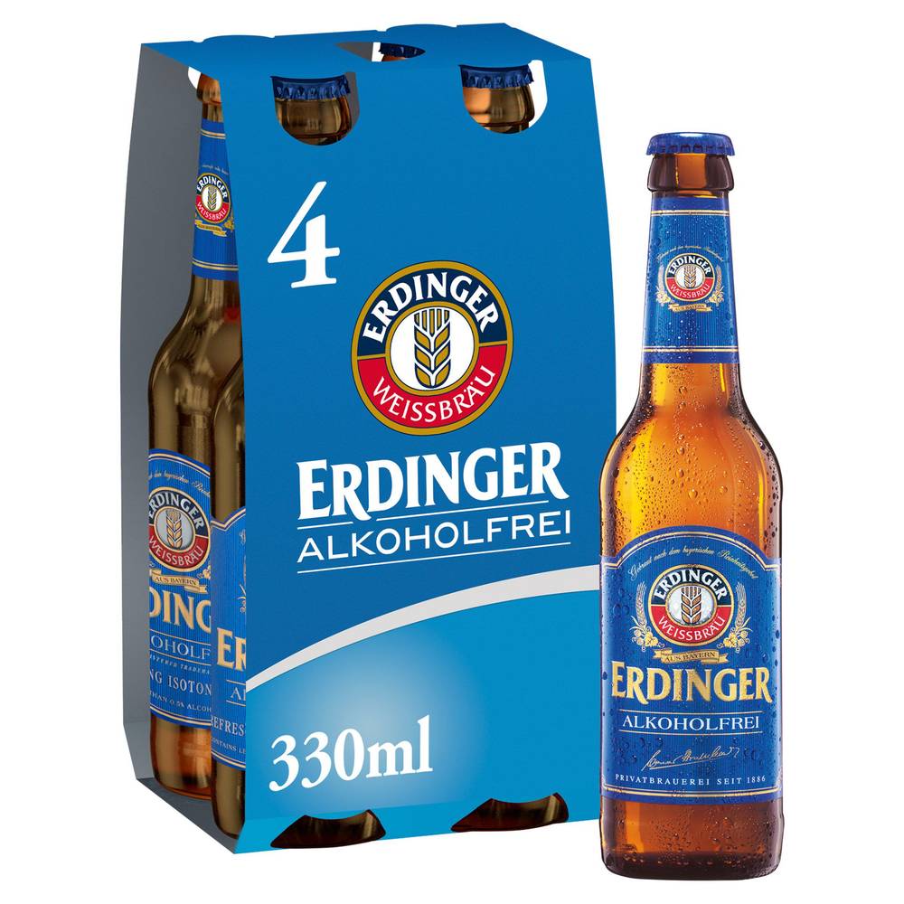 Erdinger Alkoholfrei Beer (4 x 330ml)