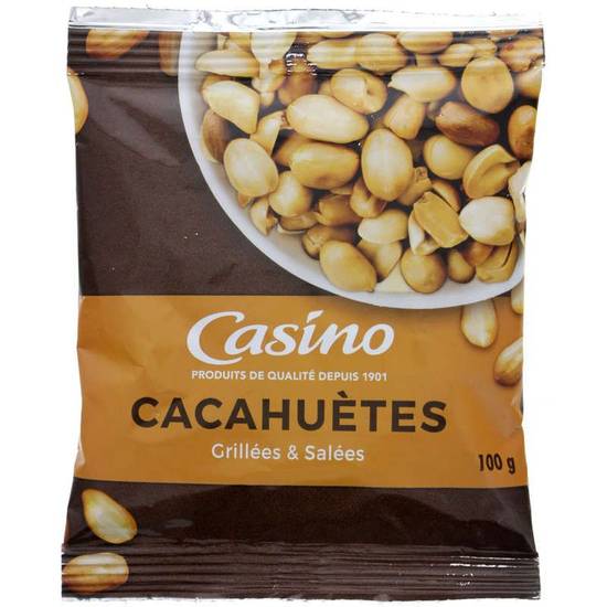 Cacahuètes salées 100g Casino
