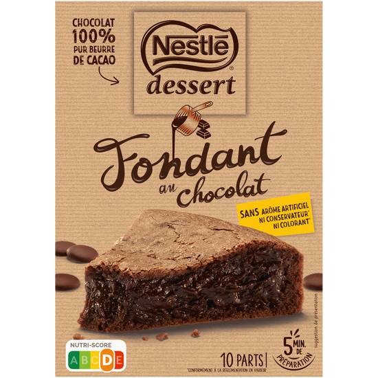 Nestlé - Dessert préparation fondant au chocolat