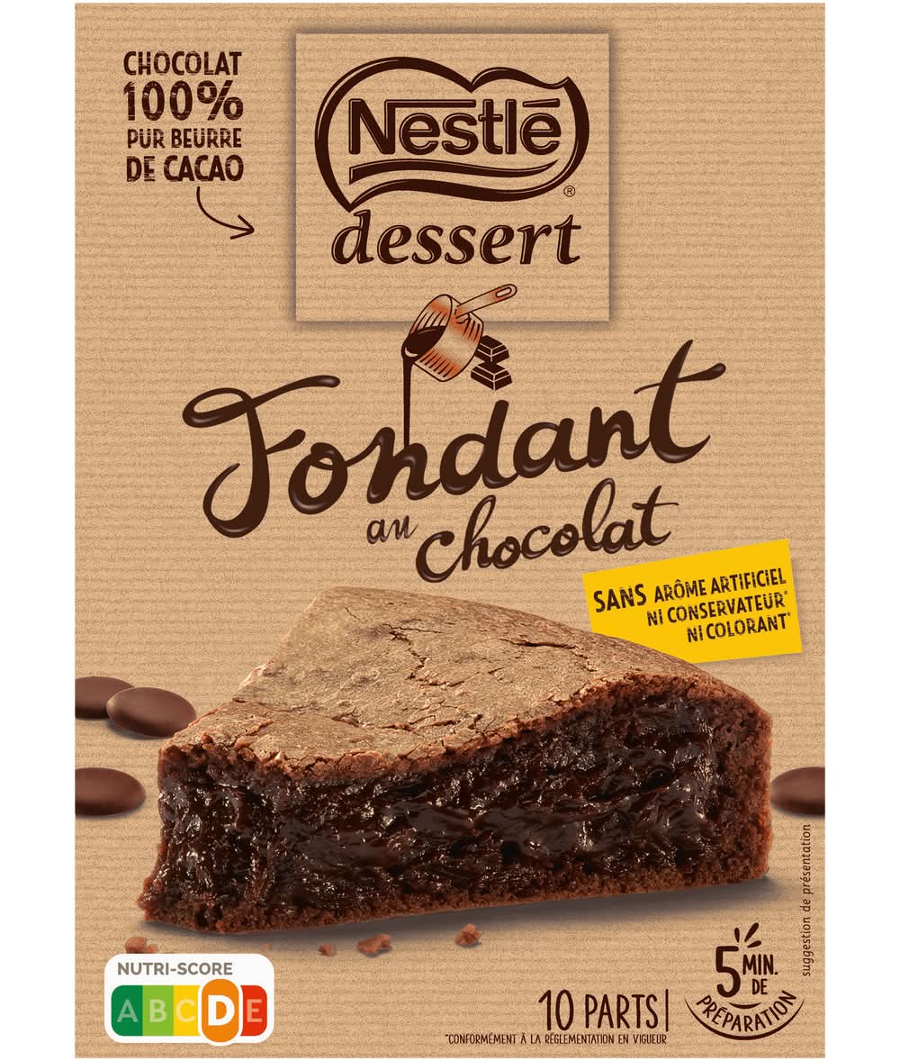 Nestlé - Dessert préparation fondant au chocolat (317g)