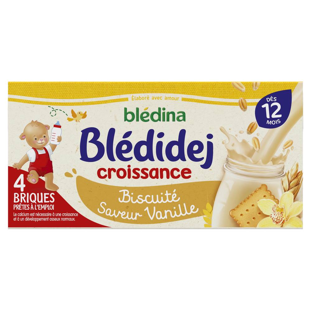 Blédina - Blédidej croissance biscuité (vanille)