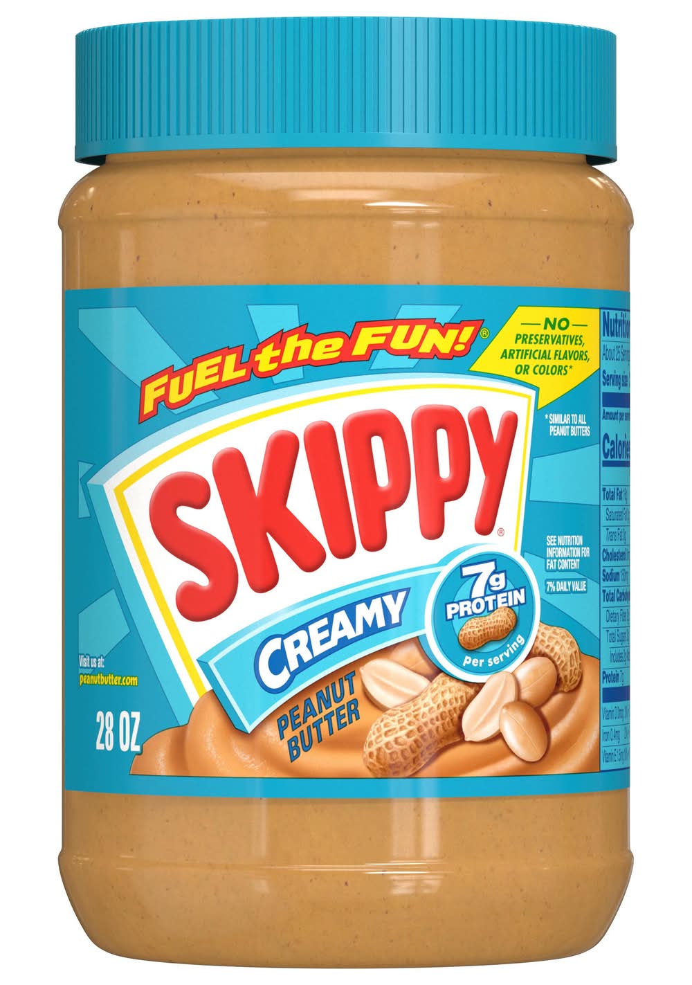 Skippy Creamy Peanut Butter (28 oz)