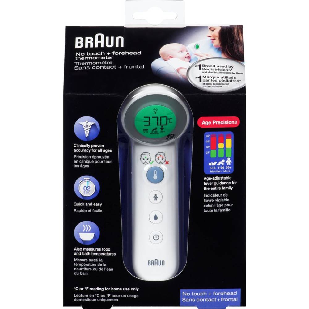 Braun No Touch Forehead Thermometer