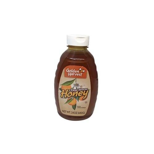 Golden Harvest Orange Blossom Raw Honey (1.5 lbs)