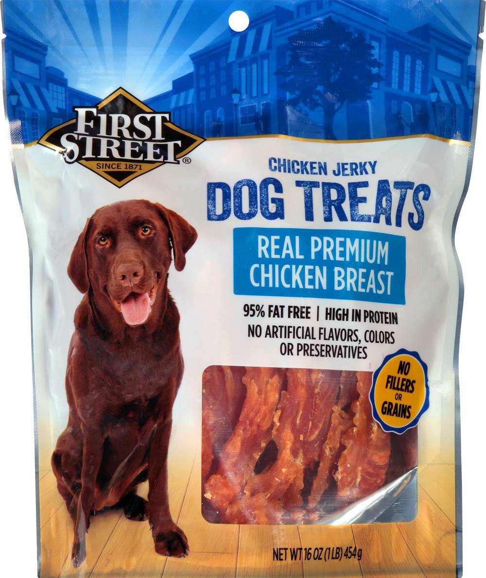 First Street Dog Treat, Chicken (16 oz)