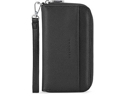 Bugatti Vegan Leather Wallet, Black (LWL2683BU-BLACK)