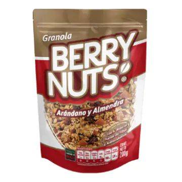 Berry Nuts · Granola arándano y almendra (200 g)