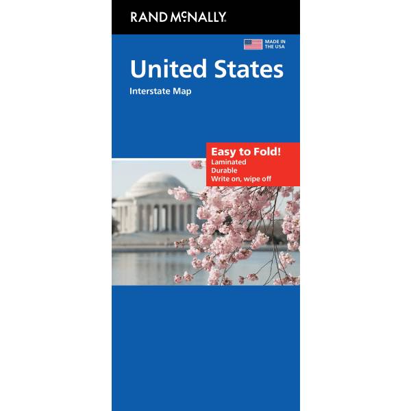 Rand McNally United States Interstate Easy Fold Map