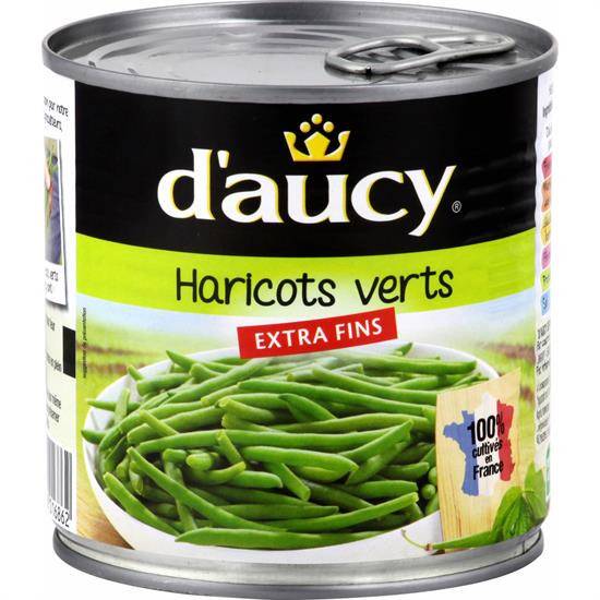 D'aucy - Haricots verts extra fins et rangés (220g)