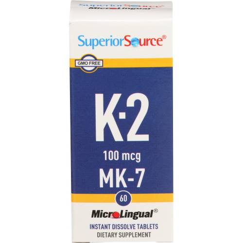 Superior Source Vitamin K-2 100 Mcg Mk-7 (60 ct)