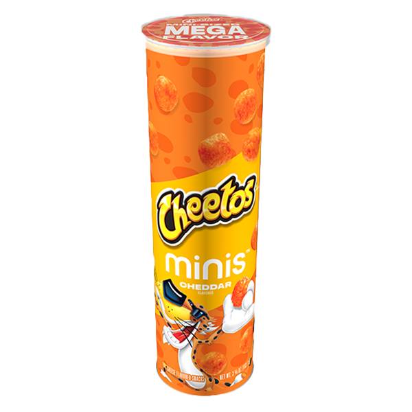 Cheetos Cheddar Mini Canister 3.625oz