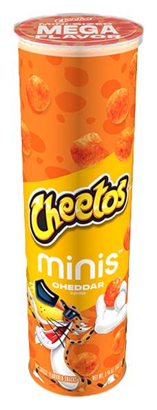 Cheetos Cheddar Mini Canister 3.625oz