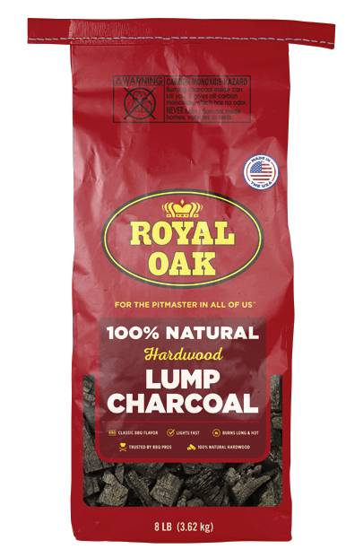 Royal Oak- Lump Charcoal 8# (1 Unit per Case)