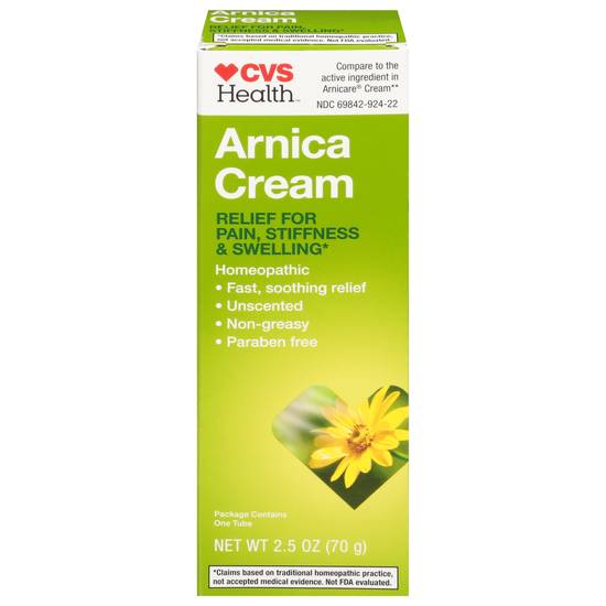 Cvs Health Arnica Pain Relief Cream