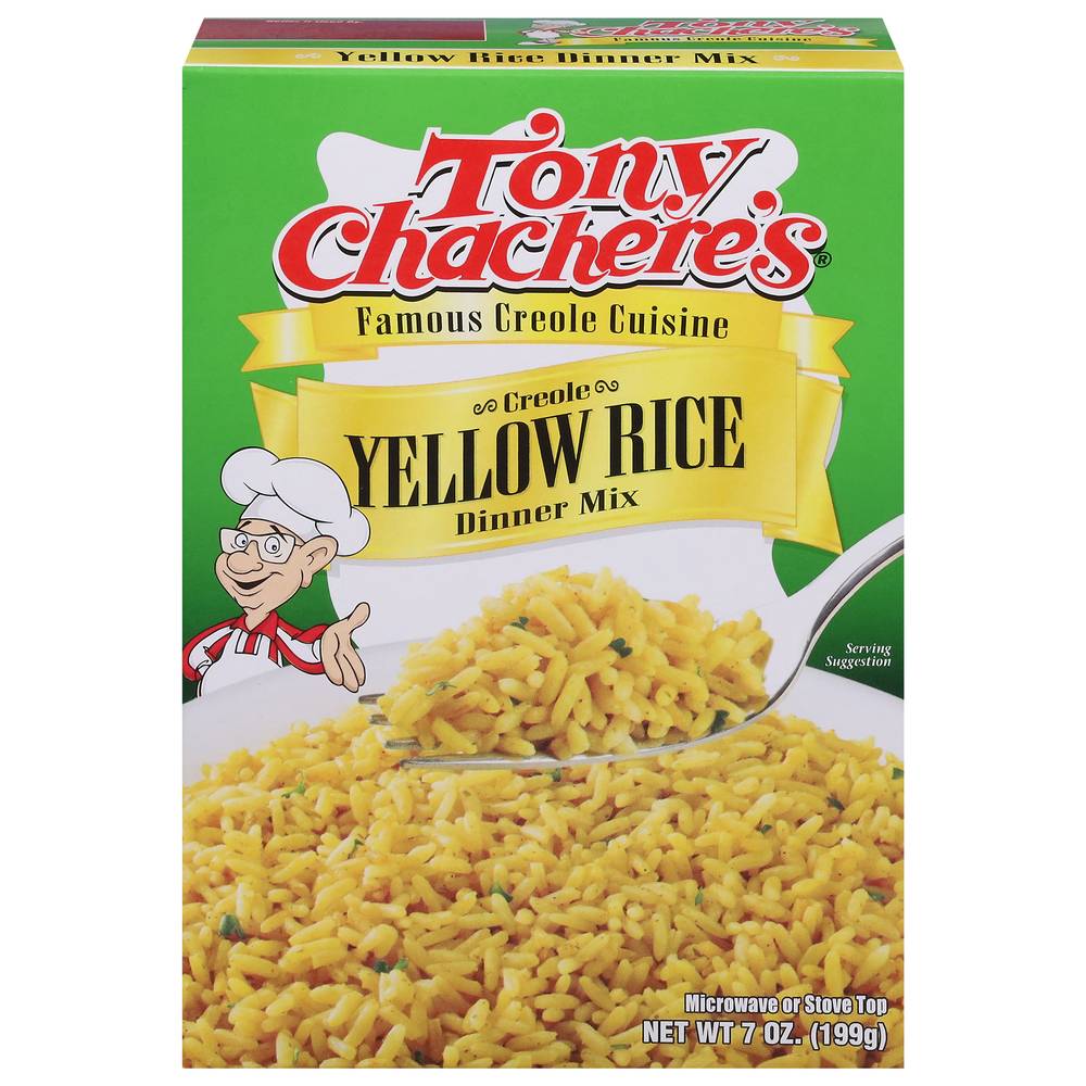 Tony Chachere's Creole Yellow Rice Dinner Mix (7 oz)