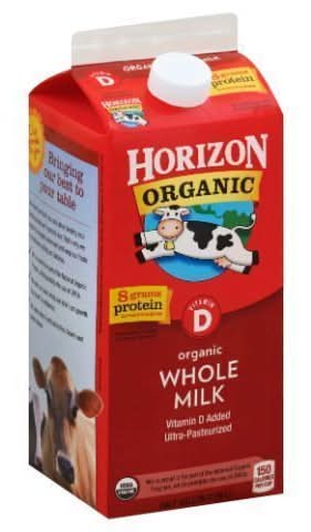 Horizon Organic Organic Whole Milk 64oz