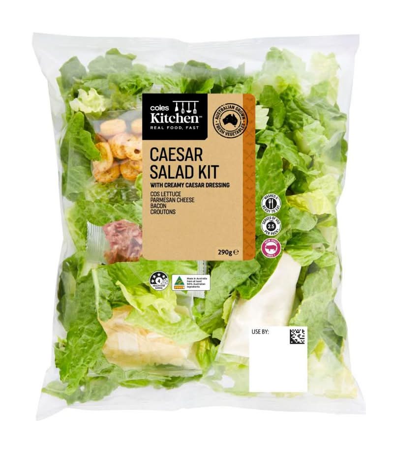 Coles Kitchen Caesar Salad Kit 290g