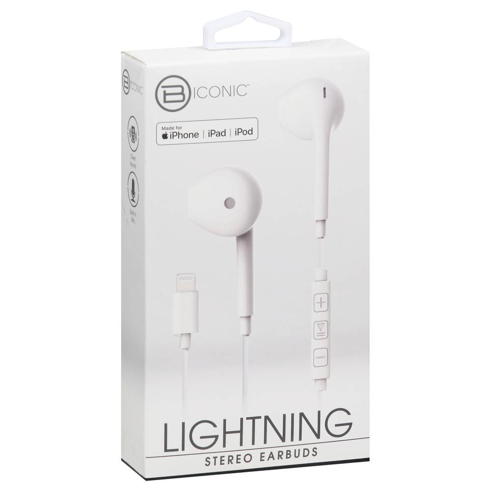 B Iconic Lightning Stereo Earbuds