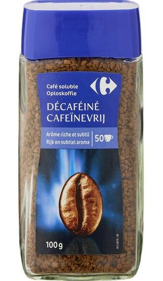 Carrefour Extra - Café soluble décaféiné