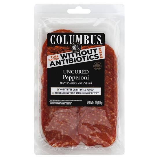 Columbus Spicy & Smoky With Paprika Uncured Pepperoni