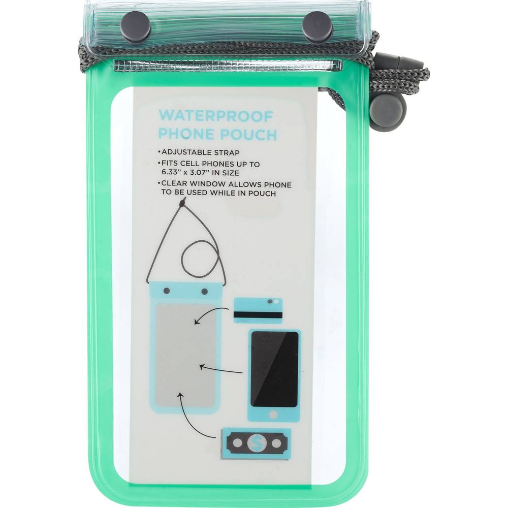 Gotta Go Waterproof Phone Pouch, Green